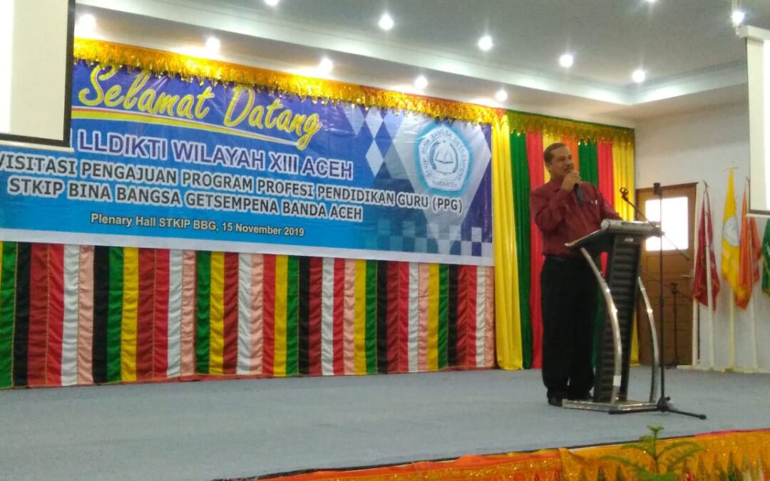 LLDikti Wilayah XIII Aceh Visitasi Pengajuan Program PPG Kampus STKIP BBG