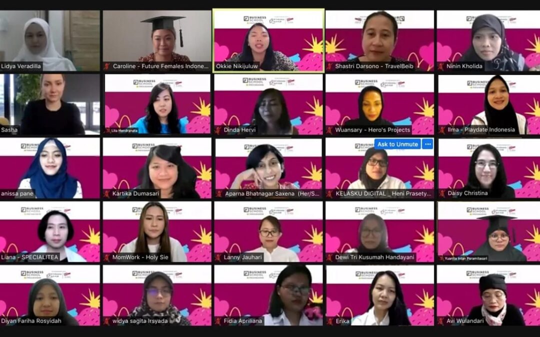 Pengusaha Perempuan Aceh Ikut dalam Kegiatan Seminar Online Woment with Impact 2021