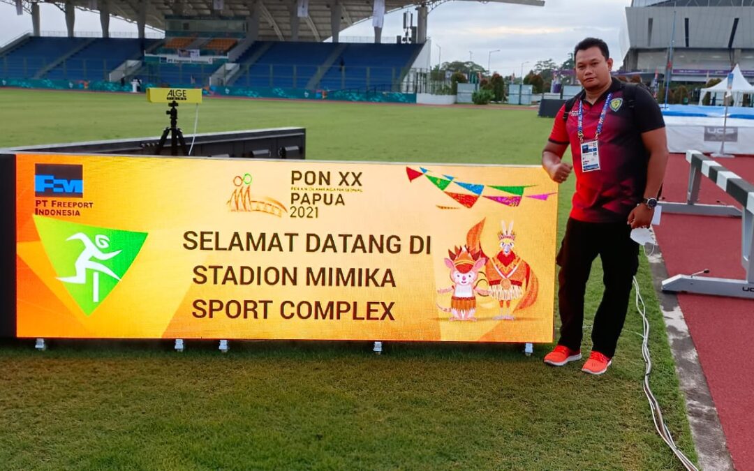 Dosen UBBG Dipanggil Untuk Menjadi Wasit Atletik pada PON XX Papua