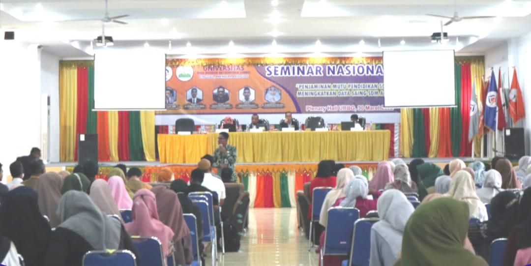 Ratusan Guru, Kepsek, dan Pengawas Ikut Seminar Nasional Pendidikan di UBBG, Diisi oleh Kepala BPSDM Aceh dan Kepala Dinas Pendidikan