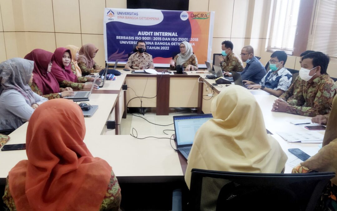 Rektor UBBG Buka Kegiatan Audit Internal Berbasis ISO