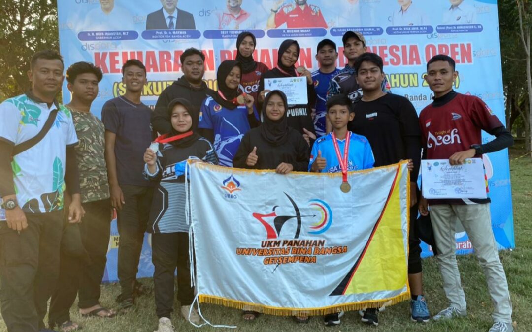 Atlet Panahan UBBG Raih Tiga Perak dan Dua Perunggu pada Kejuaraan Panahan Indonesia