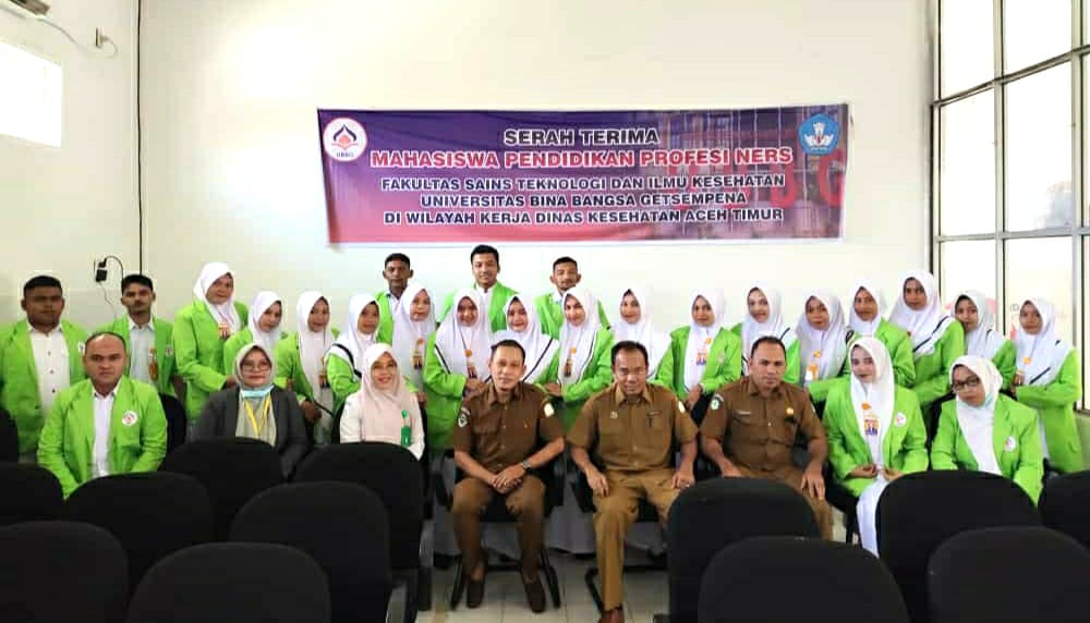 FSTIK UBBG Lakukan Serah Terima Mahasiswa Pendidikan Profesi Ners di Wilayah Kerja Dinas Kesehatan Aceh Timur