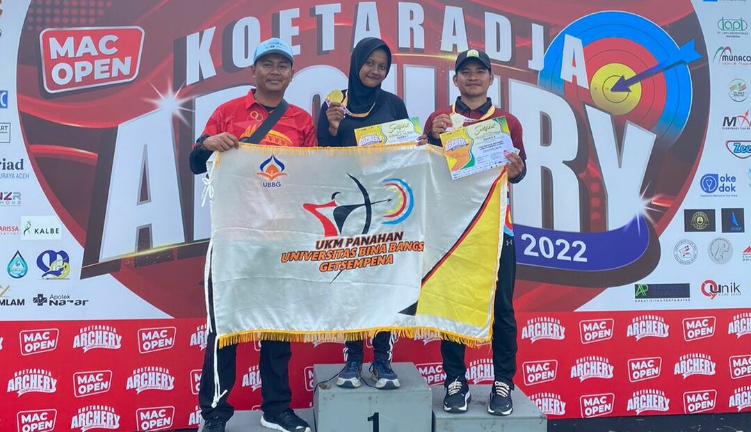 Atlet Panahan UBBG Raih Satu Emas dan empat Perak Pada Kejuaraan Kotaradja Archery Championship ll