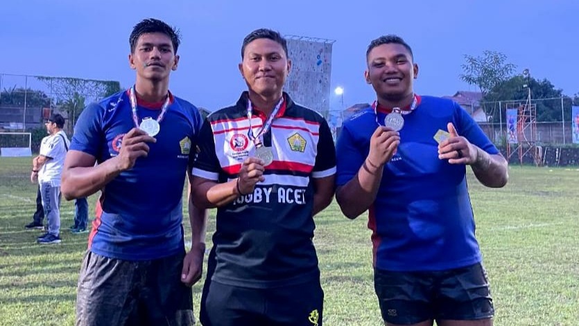 Dua Atlet UBBG Raih Perak Kejurnas X Rugby di Banten