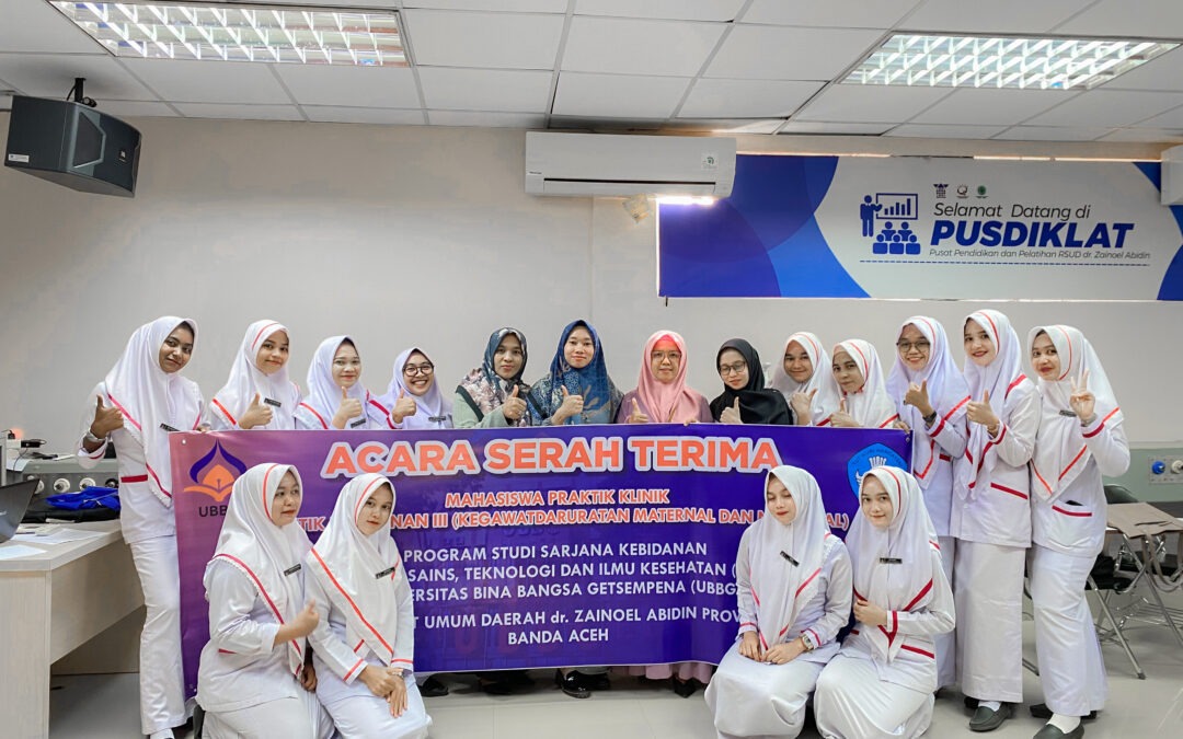 13 Mahasiswa Kebidanan UBBG  Akan Menjalani Praktik Klinik di RSUZA Banda Aceh