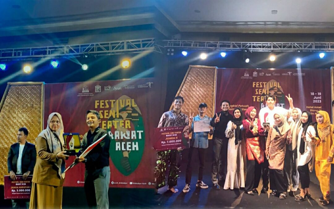 Sanggar Getsempena Raih Juara 2 Kompetisi Festival Seni Teater Rakyat Aceh yang Diadakan Disbudpar Aceh