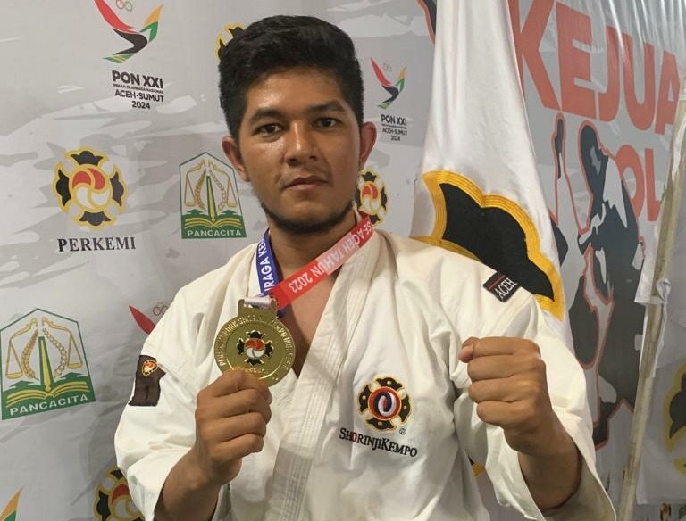Mahasiswa PPG Prajab UBBG Raih Emas Kejuaraan Kempo Pengprov Perkemi se-Aceh
