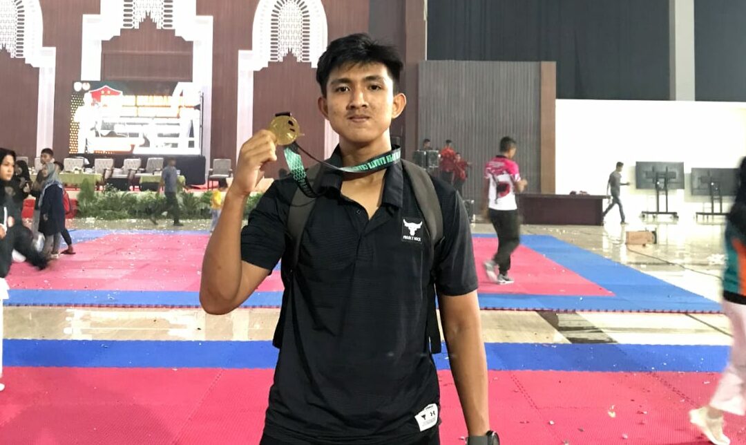 Teguh Audit Fahruzi, Sang Atlet UBBG Peraih Emas Kejuaraan Karate Piala Pangdam Iskandar Muda