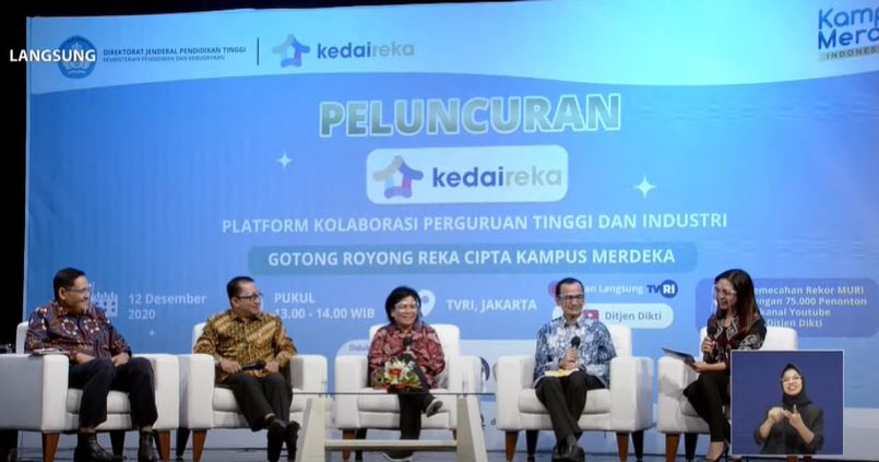 Kemendikbud Resmi Luncurkan Kedaireka, Platform Kolaborasi Perguruan Tinggi dan Industri untuk Kedaulatan Indonesia dalam Reka Cipta
