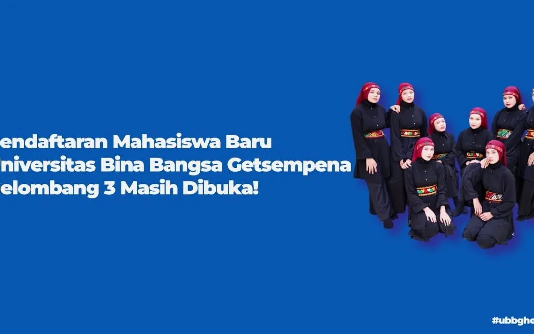 Video: Pendaftaran Mahasiswa Baru UBBG Gelombang 3 Masih Dibuka!