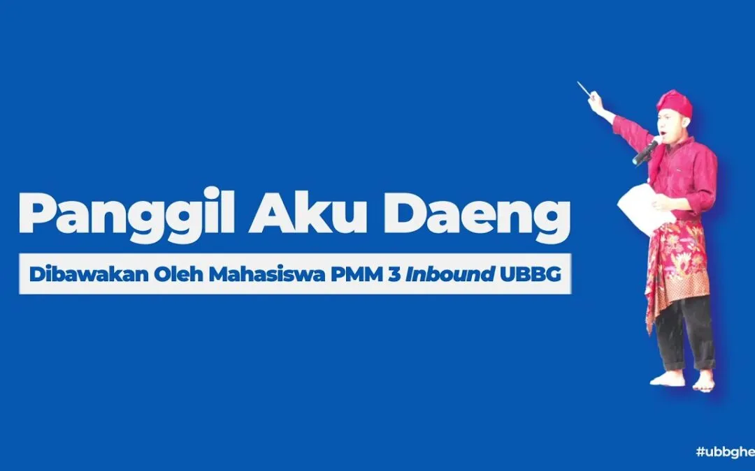 Video: Puisi “Panggil Aku Daeng” oleh Laerang