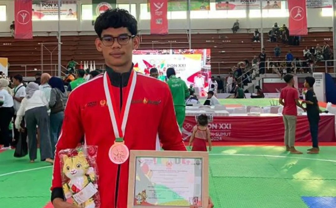 Rizqullah Fauzan, Mahasiswa Penjas UBBG yang Raih Perunggu pada PON XXI Aceh-Sumut 2024