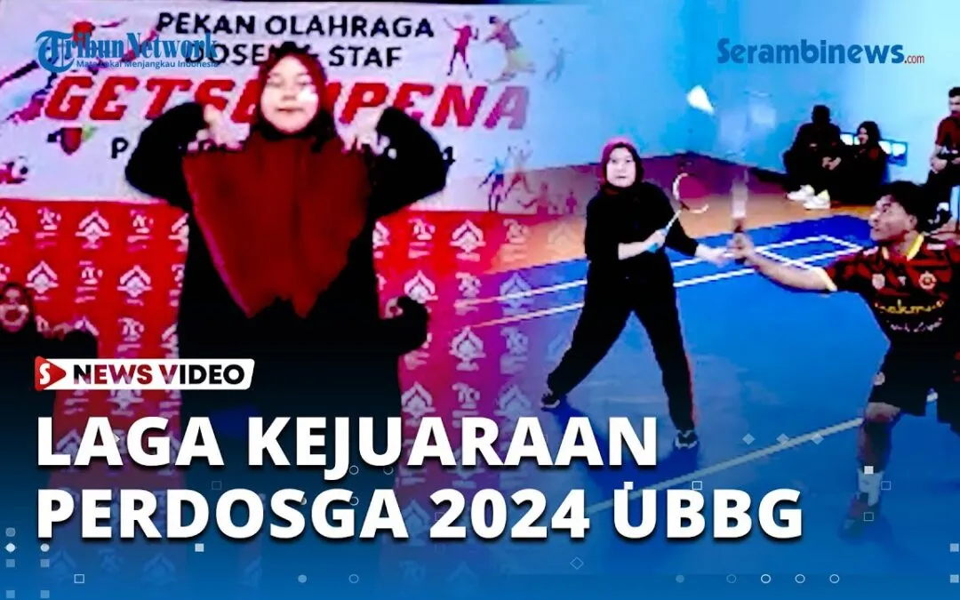 Video: Meriahkan HUT Kemerdekan RI, Puluhan Dosen dan Staf UBBG Berlaga Pada Kejuaraan Pordosga 2024