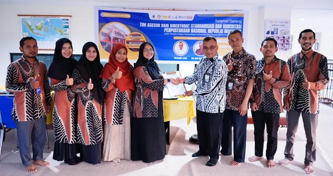 Asesor Perpustakaan Nasional Visitasi Perpustakaan UBBG