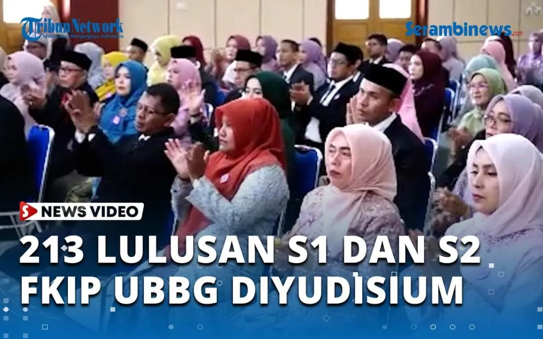 Video: 213 Lulusan FKIP UBBG Diyudisium