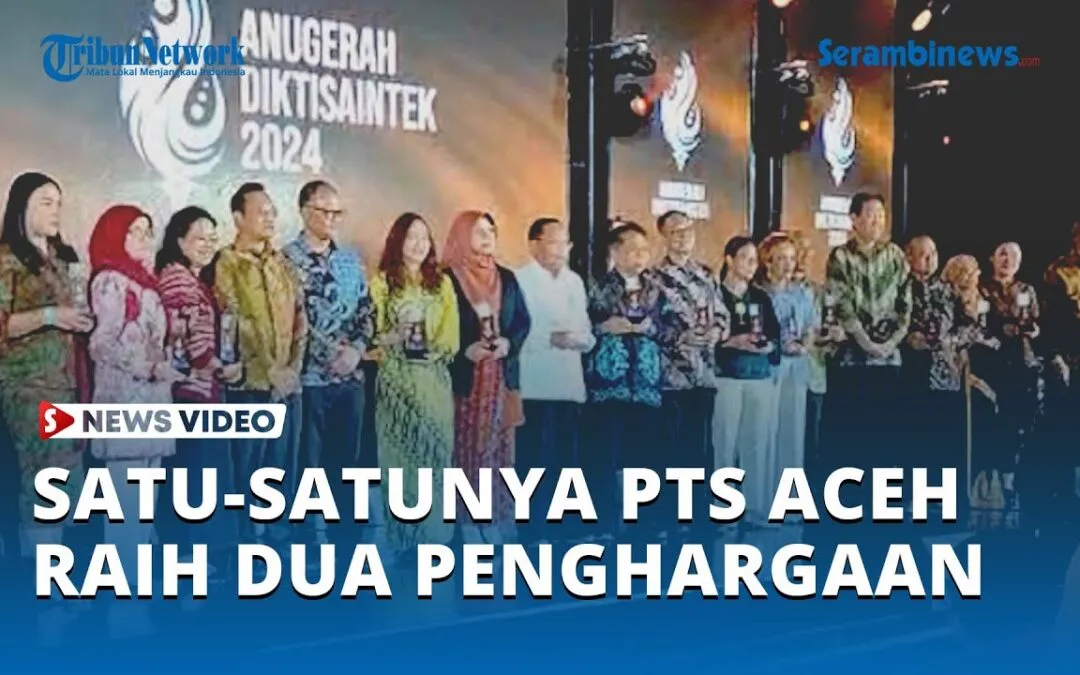 Video: UBBG Satu Satunya PTS Aceh Raih Dua Penghargaan Anugerah Diktisaintek 2024