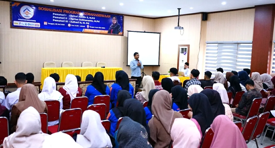 Biro Kemahasiswaan UBBG Adakan Sosialisasi Program Kemahasiswaan