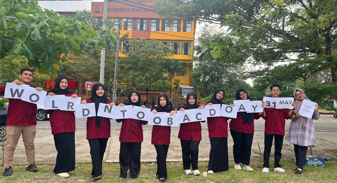 Peringati World No Tobacco Day 2025, HIMAKEP UBBG dan Komunitas CNC Gelar Aksi Kampanye Anti-Tembakau