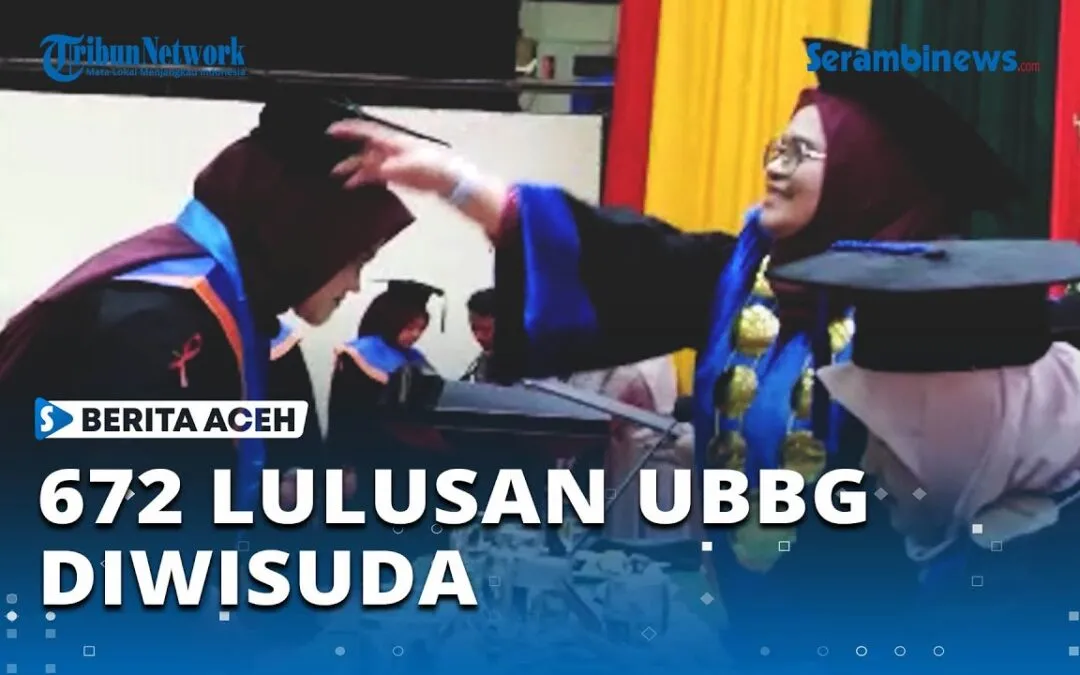 Video: 672 Lulusan UBBG Diwisuda, Ini Pesan Rektor Kepada Alumni