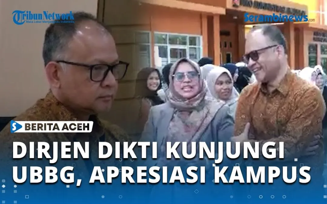 Video: Dirjen Dikti Kemendiktisaintek Berkunjung ke UBBG, Apresiasi Kemajuan Kampus