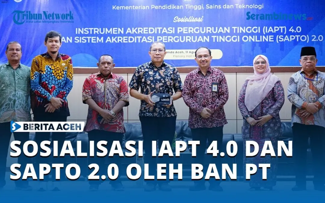 Video: UBBG Jadi Tuan Rumah Sosialisasi IAPT 4 0 dan SAPTO 2 0 oleh BAN PT