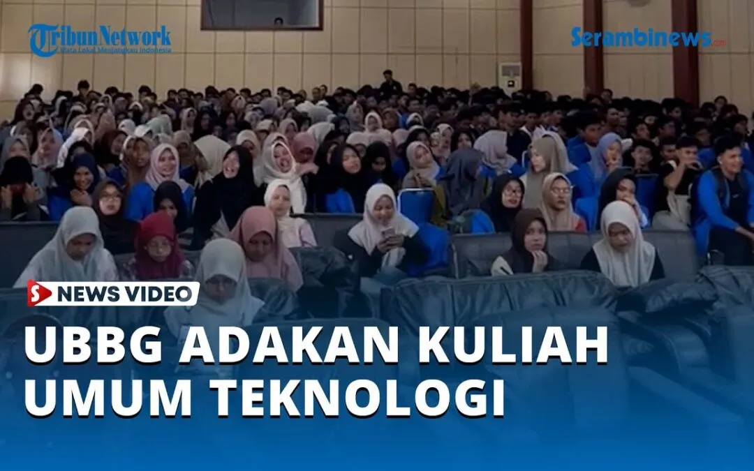 Video: UBBG Adakan Kuliah Umum Teknologi, Rektor Lulusan UBBG Harus Inovatif