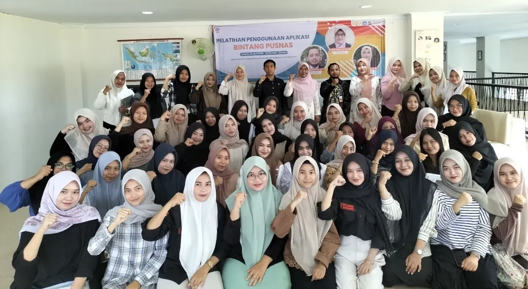 Mahasiswa UBBG dilatih Menggunakan Aplikasi Bintang Pusnas
