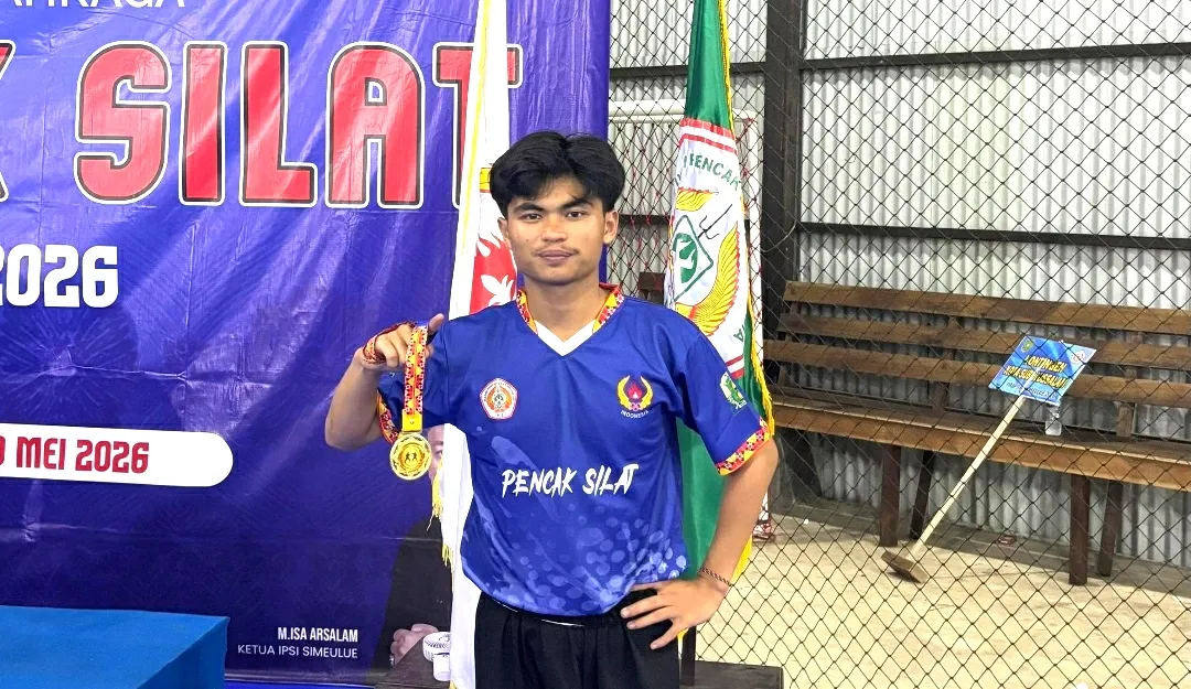 Mahasiswa Penjas UBBG Raih Medali Emas Cabor Pencak Silat Kategori Beregu Putra Nomor Seni pada PraPORA 2026