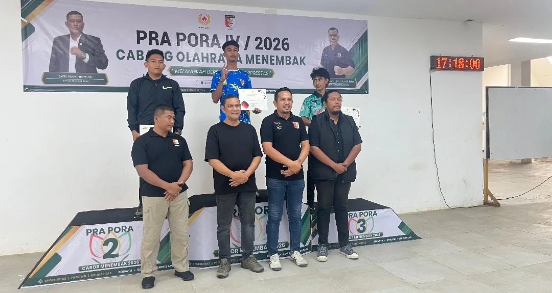 Mahasiswa Penjas UBBG Raih Perak Cabor Menembak pada PraPORA Aceh 2026