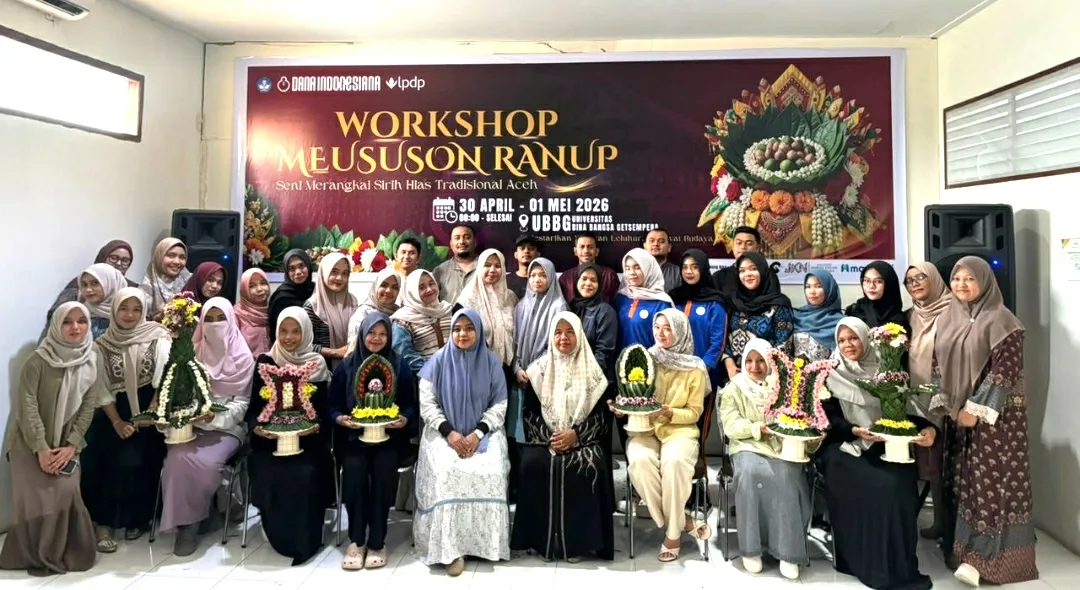 Prodi PBSA UBBG Aktif Lestarikan Budaya Aceh melalui Workshop Meususon Ranup dan Seminar Kebudayaan