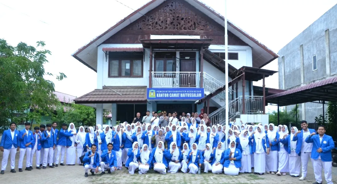 Mahasiswa Keperawatan UBBG yang Sedang Menjalani Praktik KKG Gelar Lokmin di Lambada Lhok Aceh Besar