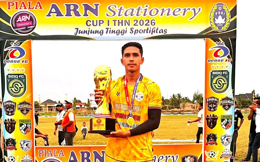Mahasiswa Penjas UBBG Raih Juara Open Turnamen ARN Cup 2026