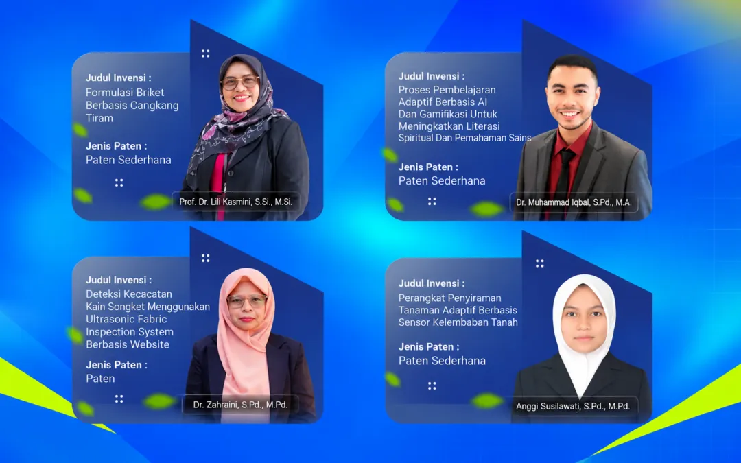 Empat Dosen UBBG Raih Bantuan Paten Kemdiktisaintek 2026, Riset Makin Berdampak